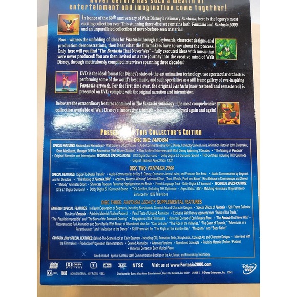 Walt Disney - The Fantasia Anthology DVD set - Picture 5 of 12